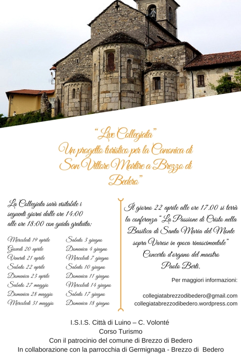 Copy of “Live Collegiata. Un progetto turistico per la Canonica di San Vittore Martire a Brezzo di Bedero” (1)